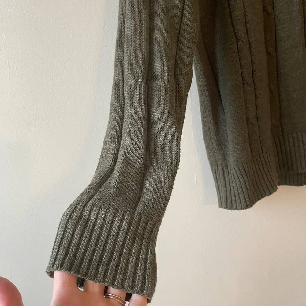 Oscar De La Renta Sweater-Size M-Olive
